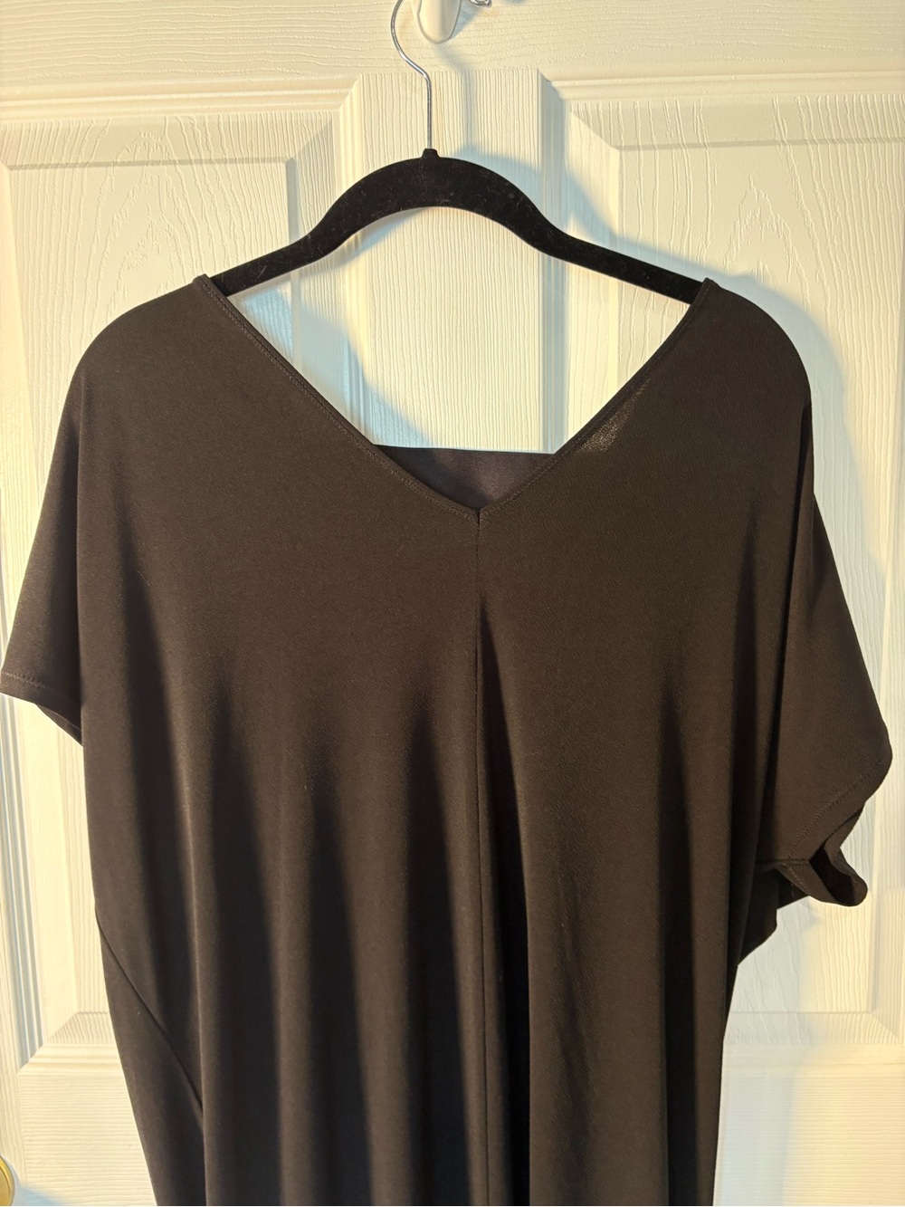 RACHEL Rachel Roy Black Maxi V-Neck Dress - Picture 5 of 7